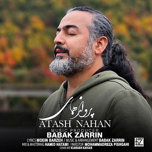 Cover artwork for Atash Nahan by Parvaz Homay